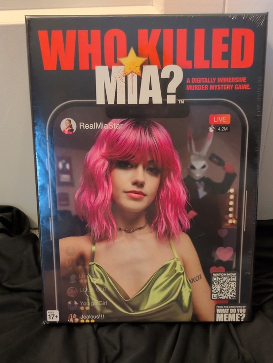 hunch studios Other - Who Killed Mia? Murder Mystery Game - Pink
